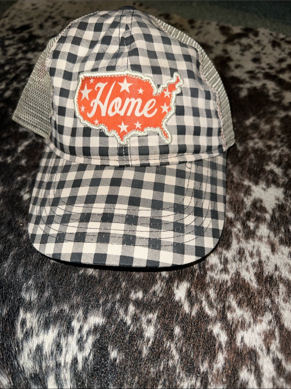 Black and White Trucker Hat